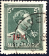 België - Belgique - C18/15 - 1946 - (°)used - Michel 750 - Koning Leopold III Met 'V' En Kroon - 1946 -10%