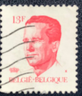 België - Belgique - C18/15 - 1986 - (°)used - Michel 2255 - Koning Boudewijn - 1981-1990 Velghe