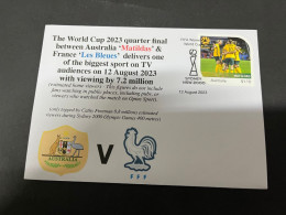 13-8-2023 (2 T 21) FIFA Women's Football World Cup - FIFA 1/4 Final: Australia V France 2nd Largest TV Sport Audience... - Andere & Zonder Classificatie