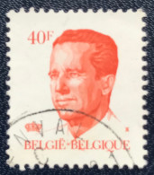 België - Belgique - C18/15 - 1984 - (°)used - Michel 2188 - Koning Boudewijn - 1981-1990 Velghe