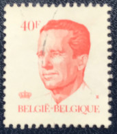 België - Belgique - C18/15 - 1984 - (°)used - Michel 2188 - Koning Boudewijn - 1981-1990 Velghe