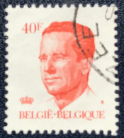 België - Belgique - C18/16 - 1984 - (°)used - Michel 2188 - Koning Boudewijn - 1981-1990 Velghe