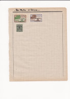 Nouvelle Calédonie Et Dépendances Iles Wallis Et Futuna 3 Timbres Neufs Fixés Sur Une Feuille Avec Charnière - Other & Unclassified