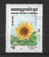 KAMPUCHÉA  N° 419 " TOURNESOL " - Kampuchea