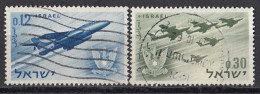 ISRAEL 254-255,used,falc Hinged - Usados (sin Tab)