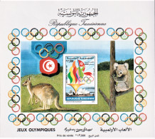 2000-Tunisie/ Y&T 28 Jeux Olympiques De Sidney 2000 /  Imperforated Minisheet .MNH/*** - Summer 2000: Sydney