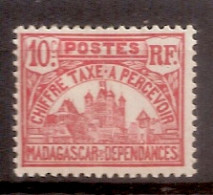 MADAGASCAR TAXE NEUF AVEC TRACE DE CHARNIERE  - Postage Due