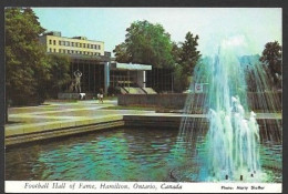 Hamilton - Ontario - Football Hall Of Fame - Uncirculated - Cette Carte N'a Pas Voyagée - Photo Marty Sheffer - Hamilton