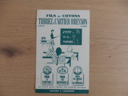 BUVARD THIRIEZ & CARTIER-BRESSON FILS ET COTONS - Textile & Vestimentaire