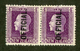 414 New Zealand 1925 Scott #O52 Mvlh* (Lower Bids 20% Off) - Officials