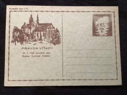 CDV 73 Vert Neuf Libération De Kosice Par L’Armée Rouge Le 19/01/1945 - Cartes Postales