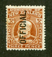 415 New Zealand 1910 Scott #O35 Mvlh* (Lower Bids 20% Off) - Oficiales