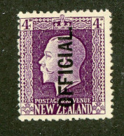 417 New Zealand 1925 Scott #O52 Mvlh* (Lower Bids 20% Off) - Officials