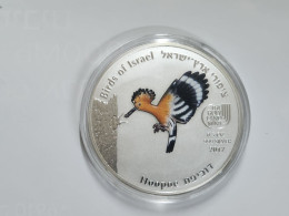 ISRAEL-State Medal-bird Of Prey-birds Of The Land Of Israel-(1)-(silver-999)-tirage-3.600-in Box-new - Israël