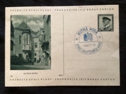 1937 CDV 69/94 Kutna Hora Oblitéré Kutna Hora 04/12/1937 - Ansichtskarten