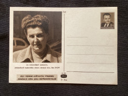 1950 CDV 100/2 Neuf Dr Erzcebet Andics - Postales