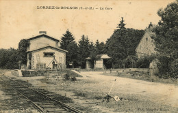LORREZ-le-BOCAGE - La Gare - Plan Rare - Lorrez Le Bocage Preaux