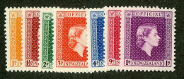 432 New Zealand 1954 Scott #O100/06 Mlh* (Lower Bids 20% Off) - Nuevos