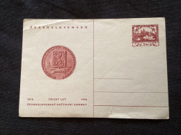 1948 CDV 95 30 Ans Du Premier Timbre Tchécoslovaque Le Hradcany ** - Postcards