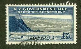 434 New Zealand 1947 Scott #OY31 Used (Lower Bids 20% Off) - Postal Fiscal Stamps