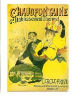 -3245 - CHAUDFONTAINE  Reproduction En Carte Postal D'une Affiche - Chaudfontaine