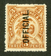 446 New Zealand 1907 Scott #O26 Mvlh* (Lower Bids 20% Off) - Officials