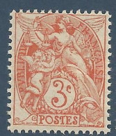 Type BLANC N° 109g Rouge IA NEUF LUXE SANS CHARNIERE  / Hingeless / MNH - 1900-29 Blanc