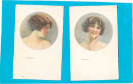 MONESTIER - Lot 2 Cpa Portrait Femmes - Monestier, C.