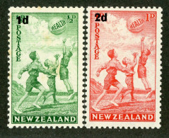 478 New Zealand 1939 Scott #B14/15 M* (Lower Bids 20% Off) - Unused Stamps