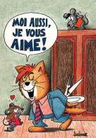 Delcampe - CPM - Illustration BARBEROUSSE - Carte Humoristique Vie De CHAT (souris) - Edition Dalix /N°6 - Barberousse