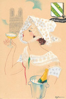 BARRE - DAYEZ ( Illustrateur ) -  Champagne - Champagne - Ardenne