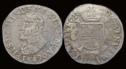 Southern Netherlands Brabant  Filips II Filipsdaalder 1590 - 1556-1713 Paesi Bassi Spagnoli