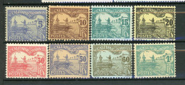 R1-6  Nouvelle-Calédonie Taxes  N° 16 à 23 *      A Saisir !!! - Timbres-taxe