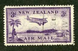 509 New Zealand 1935 Scott #C6 Used (Lower Bids 20% Off) - Corréo Aéreo