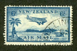 513 New Zealand 1935 Scott #C8 Used (Lower Bids 20% Off) - Luftpost