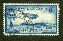 514 New Zealand 1935 Scott #C8 Used (Lower Bids 20% Off) - Corréo Aéreo