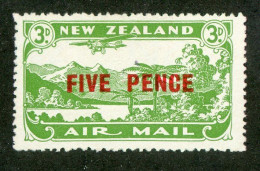 516 New Zealand 1931 Scott #C4 M* (Lower Bids 20% Off) - Poste Aérienne