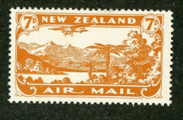 517 New Zealand 1931 Scott #C3 Mlh* (Lower Bids 20% Off) - Airmail