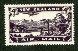 518 New Zealand 1931 Scott #C2 Mlh* (Lower Bids 20% Off) - Poste Aérienne