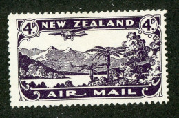 519 New Zealand 1931 Scott #C2 Mlh* (Lower Bids 20% Off) - Luchtpost