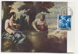 3802   Máxima  Madrid 1969, Jesús Y La Samaritana,, Alonso Cano - Tarjetas Máxima