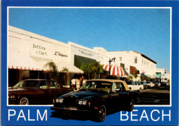 Florida Palm Beach Worth Avenue "Fifth Avenue Of The South" Rolls Royce - Palm Beach