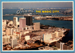 Florida Miami Aerial View Of The Magic City - Miami