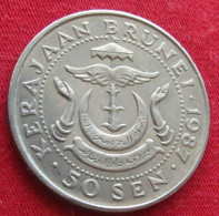 Brunei 50 Sen 1987 KM# 19 Lt 1278 *VT - Brunei