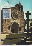 3802   Máxima  Madrid 1967, Betanzos - Iglesia De Santa Maria - Tarjetas Máxima