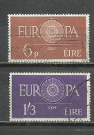 7073-SERIE COMPLETA IRLANDA EIRE EUROPA 1960 Nº 146/7 VALOR 24,00€ - Gebraucht