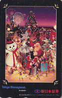 TC JAPON / 110-182720 - DISNEY - Père Noël & Bonhomme De Neige & Jouet - CHRISTMAS SANTA & Toy JAPAN Free Phonecard - Disney