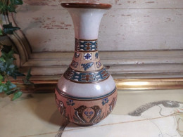 Ancien Vase Céramique Émaillée Biên Hoa Vietnam / Vietnamese Ceramic - Aziatische Kunst