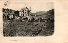 GIROMAGNY -90- TERRITOIRE DE BELFORT - CHATEAU DE ROSEMONTOISE - Giromagny