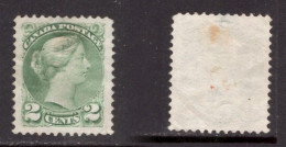 CANADA   Scott # 36* UNUSED NO GUM (CONDITION AS PER SCAN) (CAN-M-10-5) - Unused Stamps